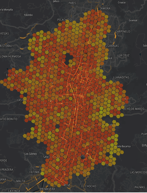 Cuatro ciudades colombianas entre las 20 más congestionadas del mundo