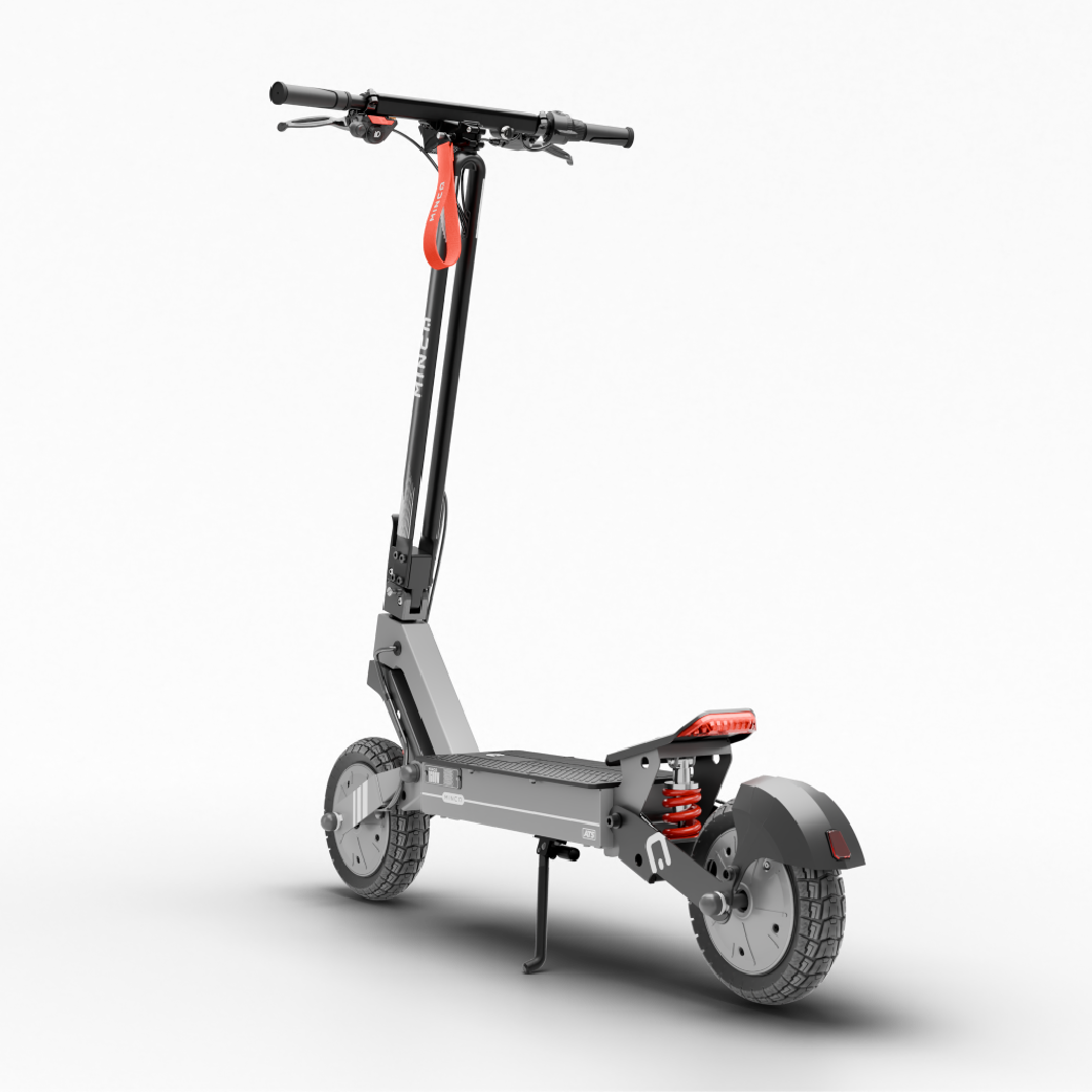 Combo Patineta Eléctrica Minca Core 1600 ATS + Maleta Gris Oscuro