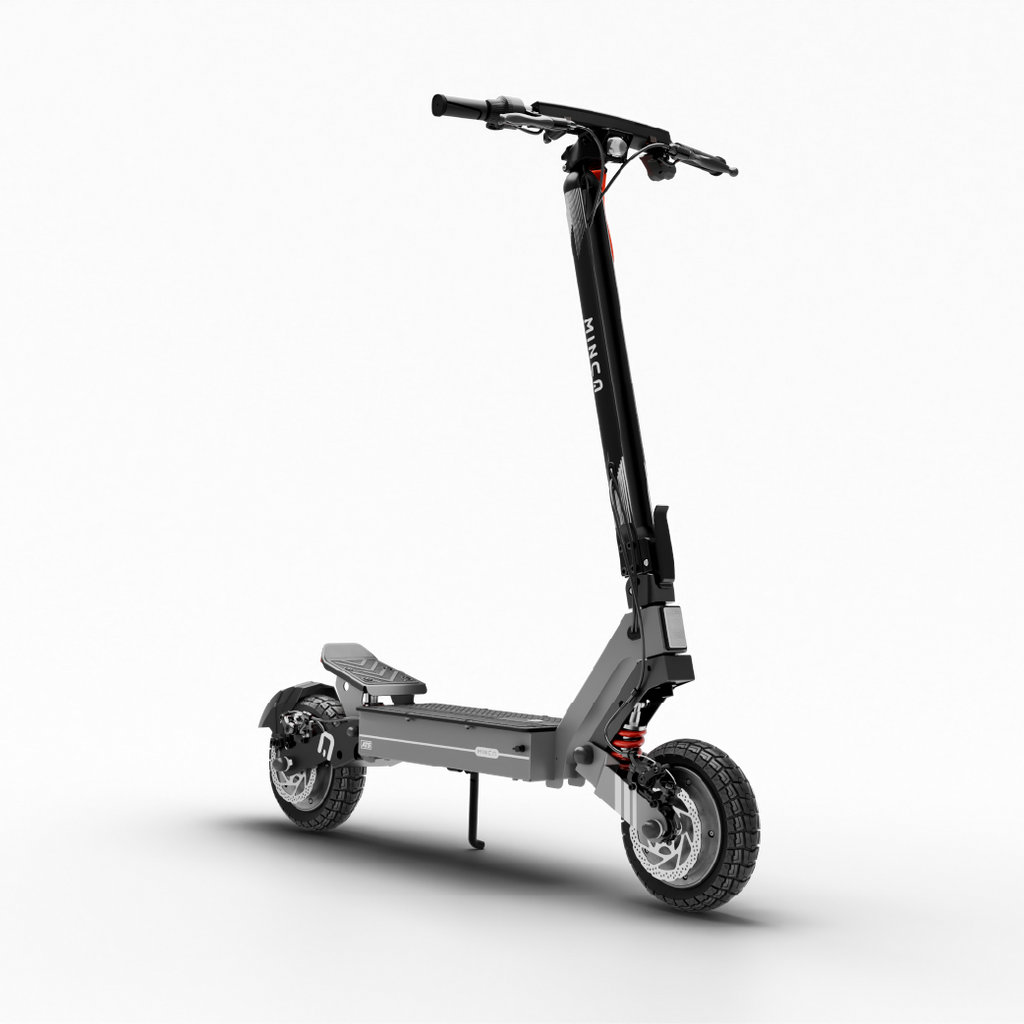 Combo Patineta Eléctrica Minca Core 1600 ATS + Maleta Gris Oscuro