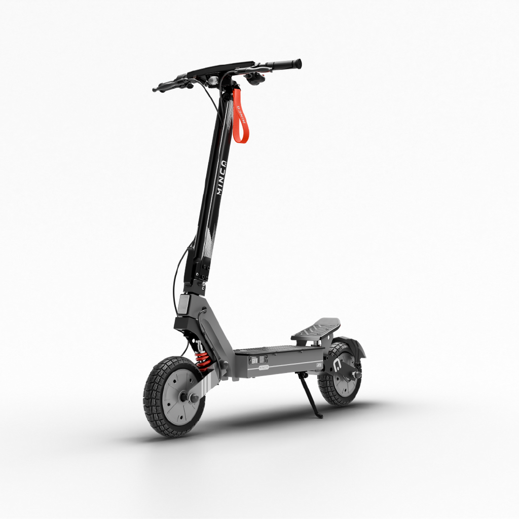 Combo Patineta Eléctrica Minca Core 1600 ATS + Maleta Gris Oscuro