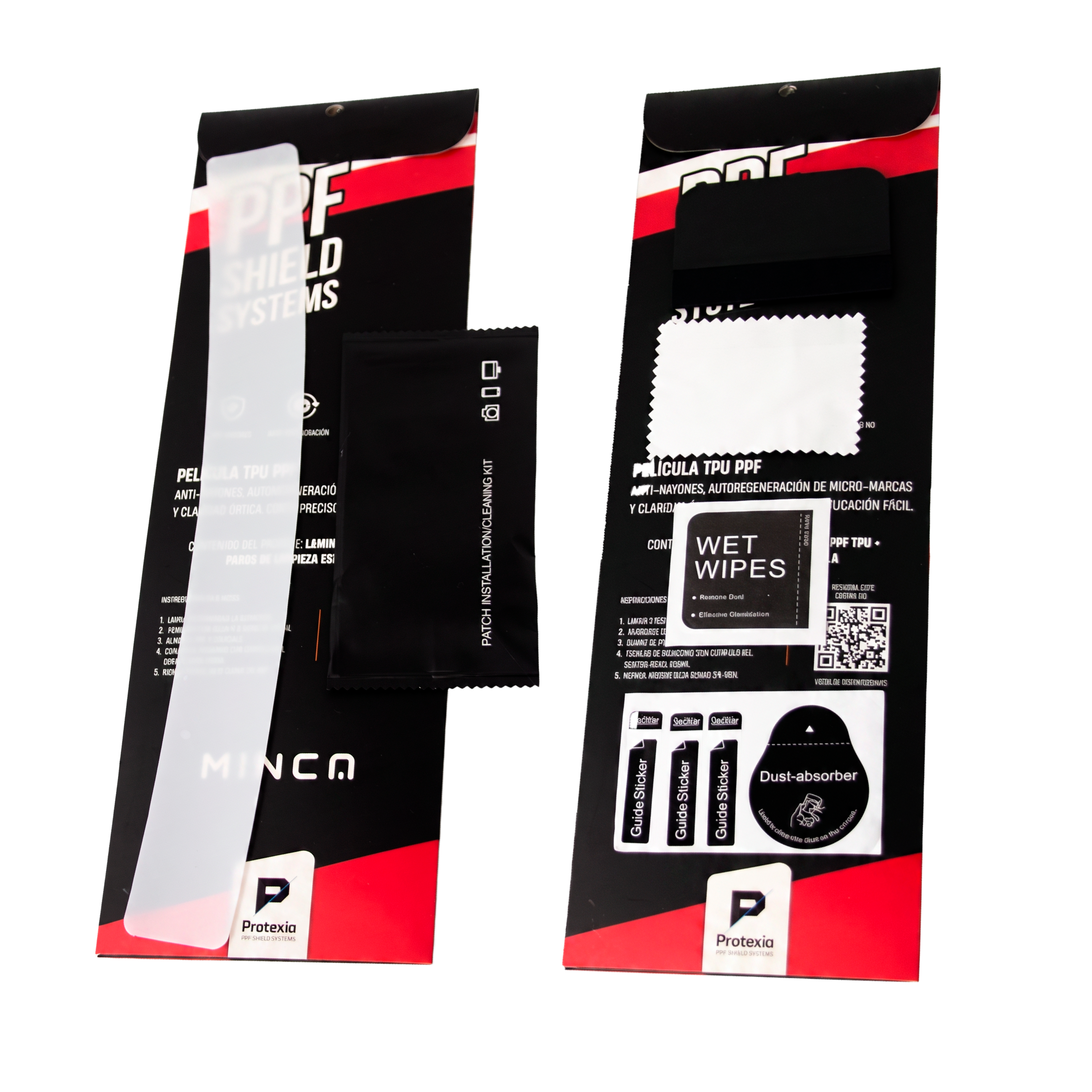 Protector de Pantalla PPF Shield para Patinetas Eléctricas y Moped Minca