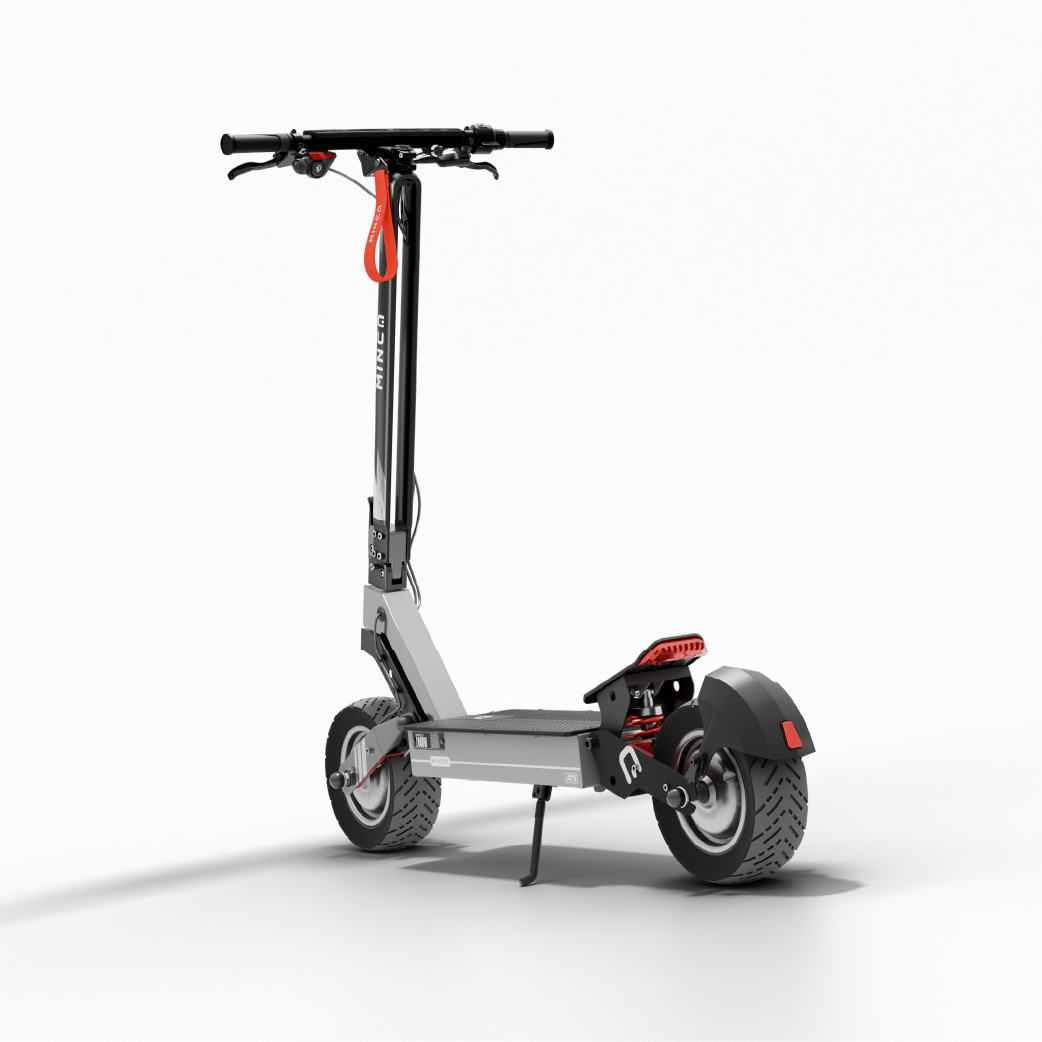 Combo Patineta Eléctrica Minca Antara Pro 2400 ATS + Maleta Gris Oscuro