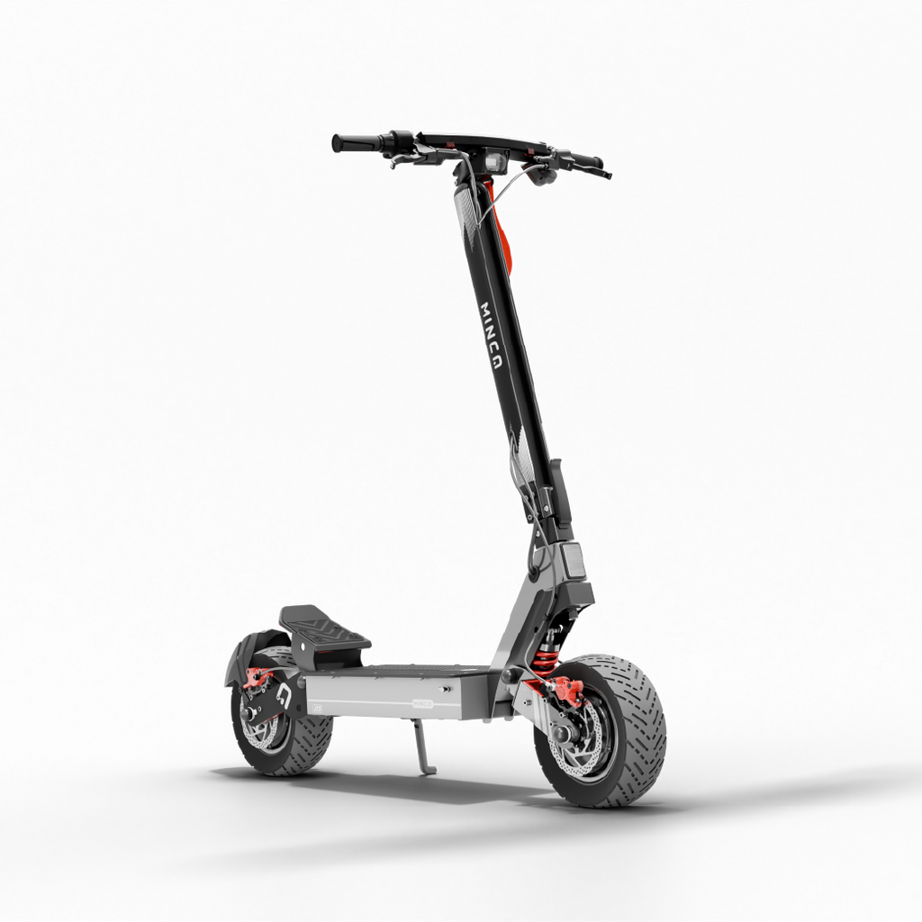 Combo Patineta Eléctrica Minca Antara Pro 2400 ATS + Maleta Gris Oscuro