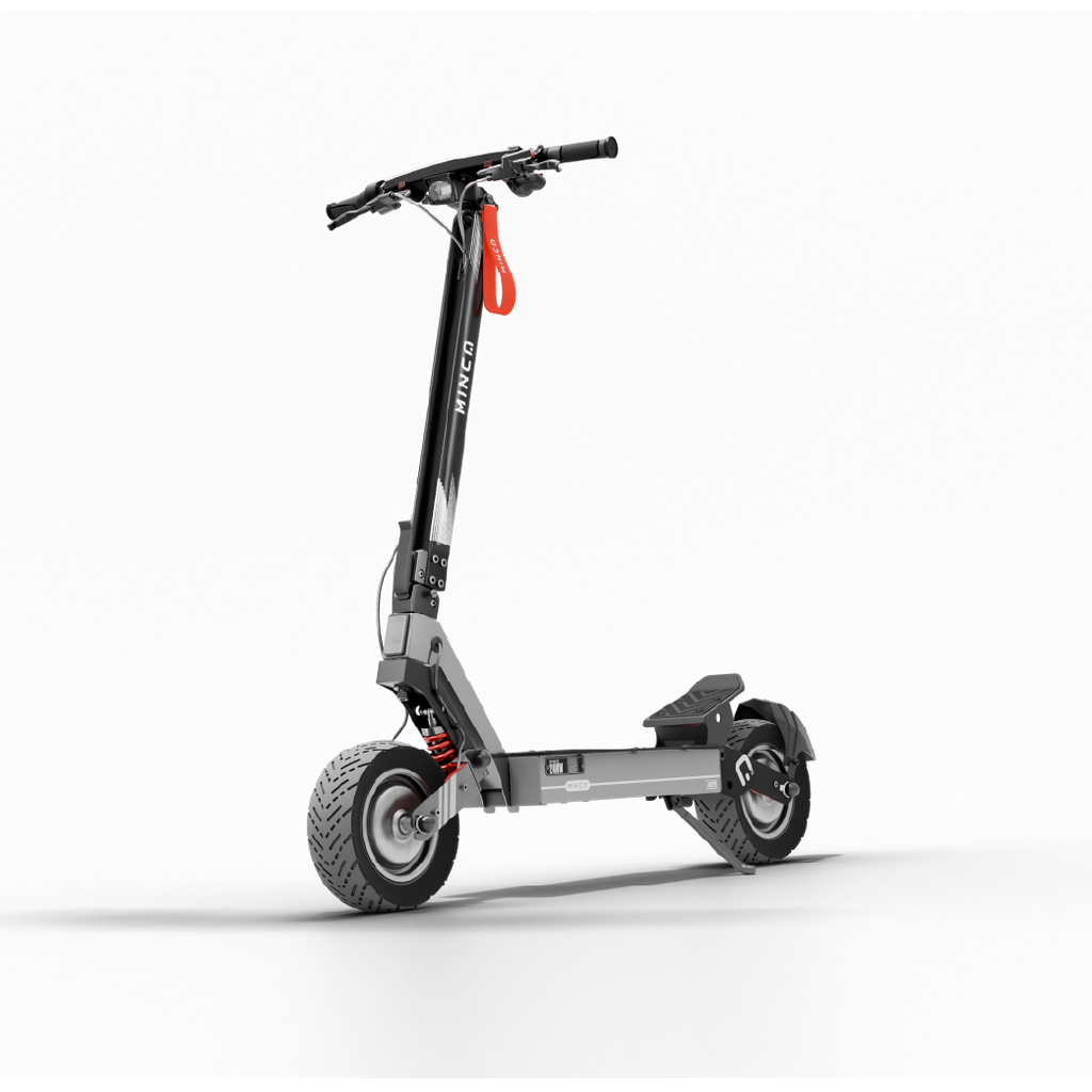 Combo Patineta Eléctrica Minca Antara Pro 2400 ATS + Maleta Gris Oscuro