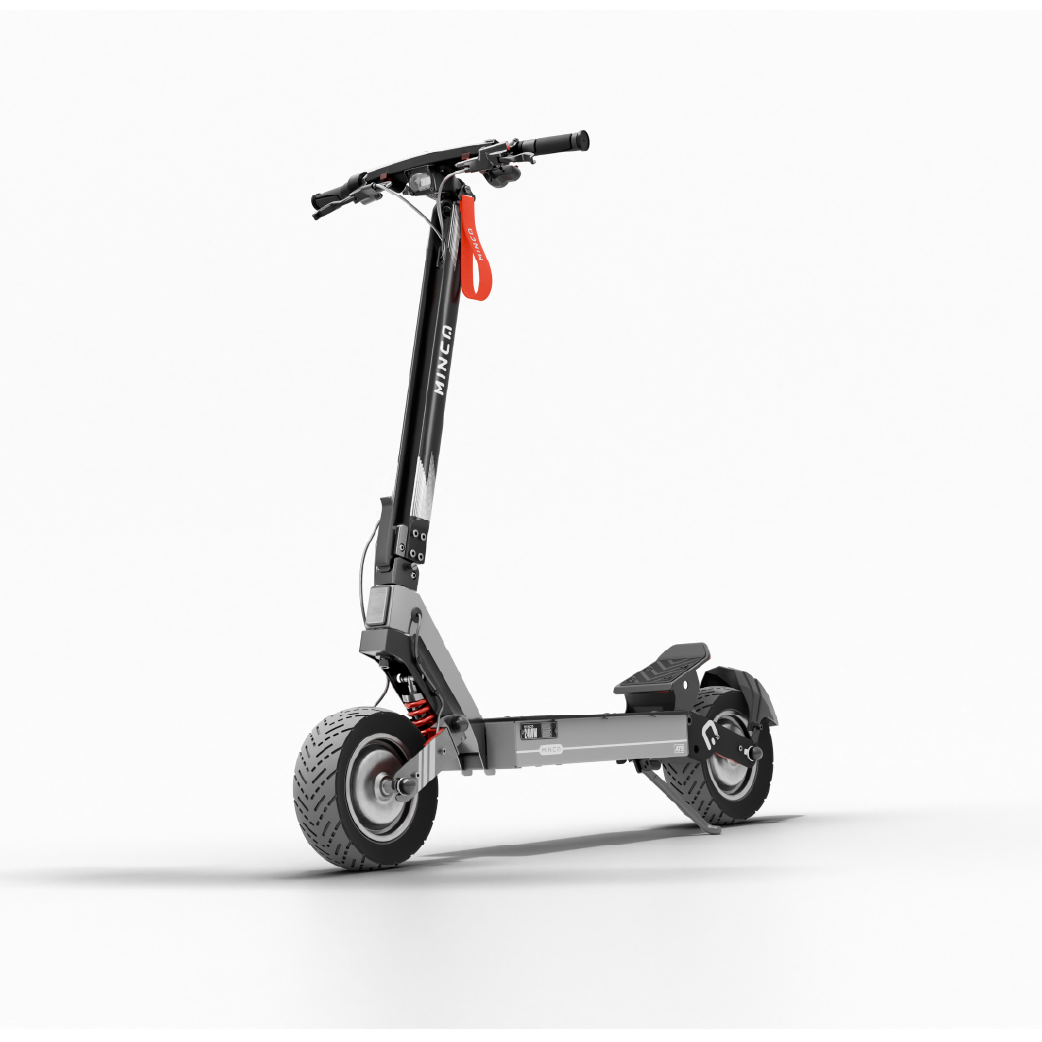 Combo Patineta Eléctrica Minca Antara Pro 2400 ATS + Maleta Gris Oscuro