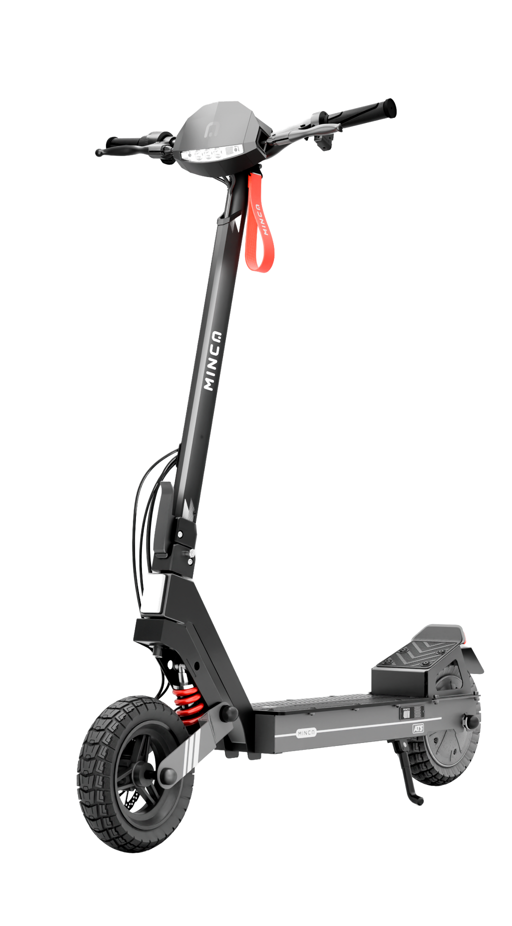 Combo Patineta Eléctrica Minca Nano 400 ATS + Smart Tag Gris Oscuro
