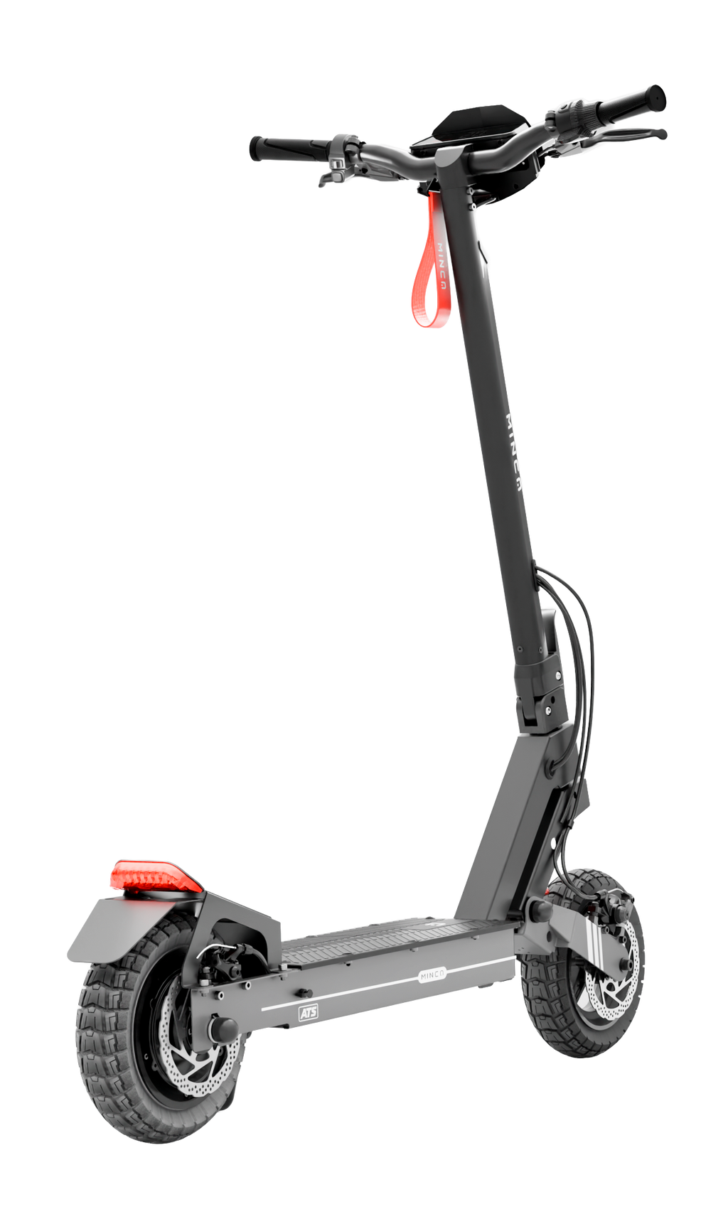 Combo Patineta Eléctrica Minca Nano 400 ATS + Smart Tag Gris Oscuro