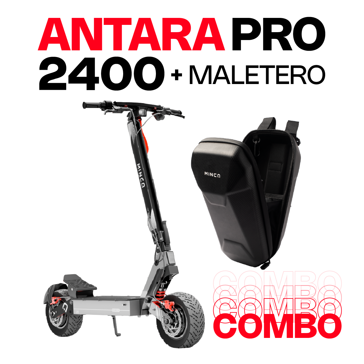 Combo Antara Pro Ats + Maleta Gris