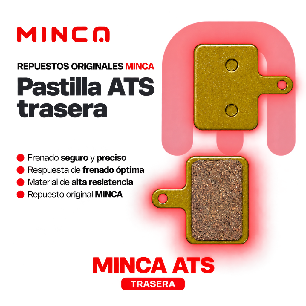 Pastillas de Freno Patineta Eléctrica ATS