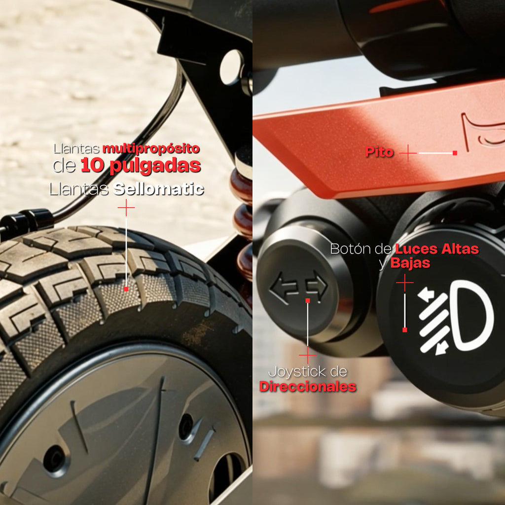 Scooter Eléctrico MINCA‎ ATS 1600W