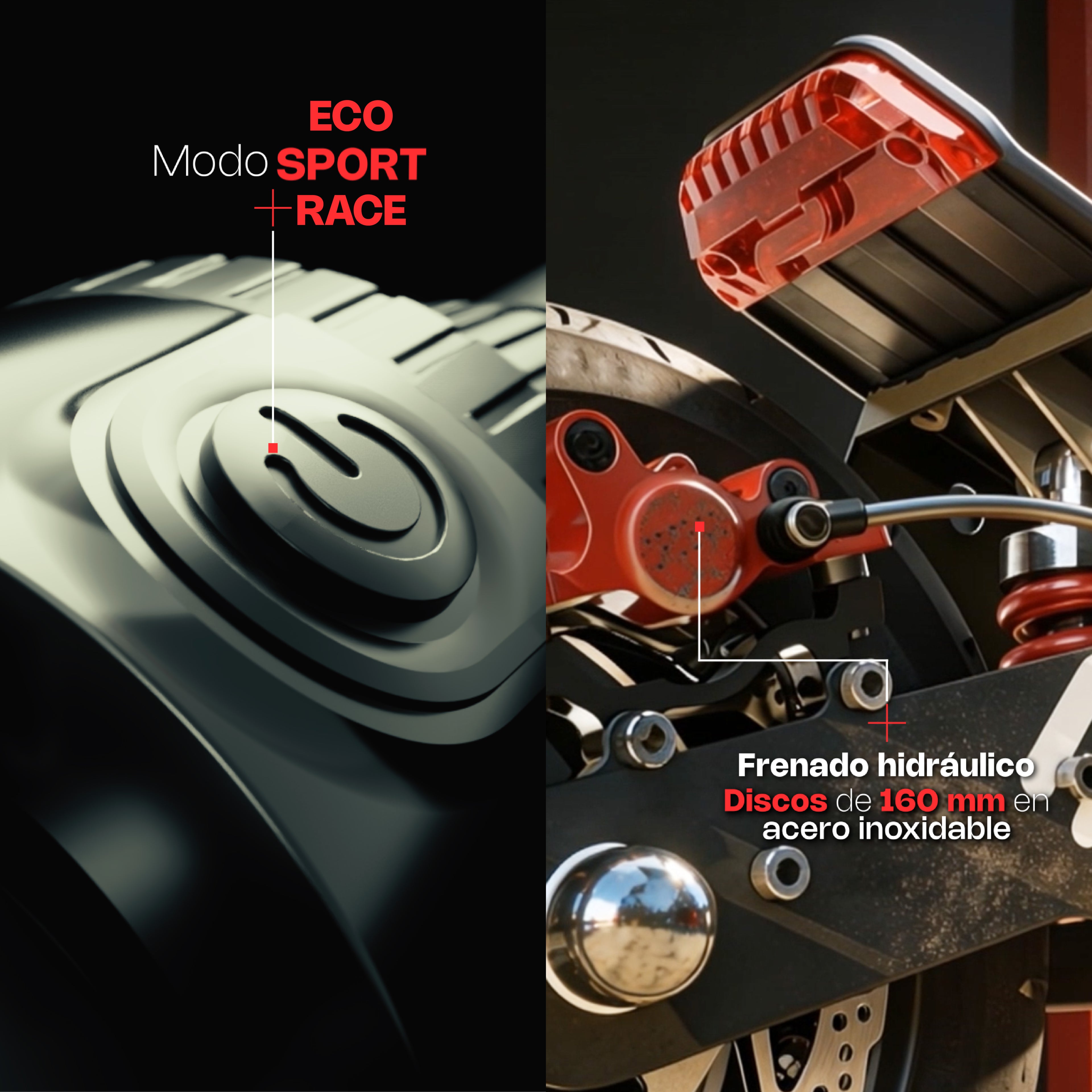 Scooter Eléctrico MINCA‎ ATS 2400W