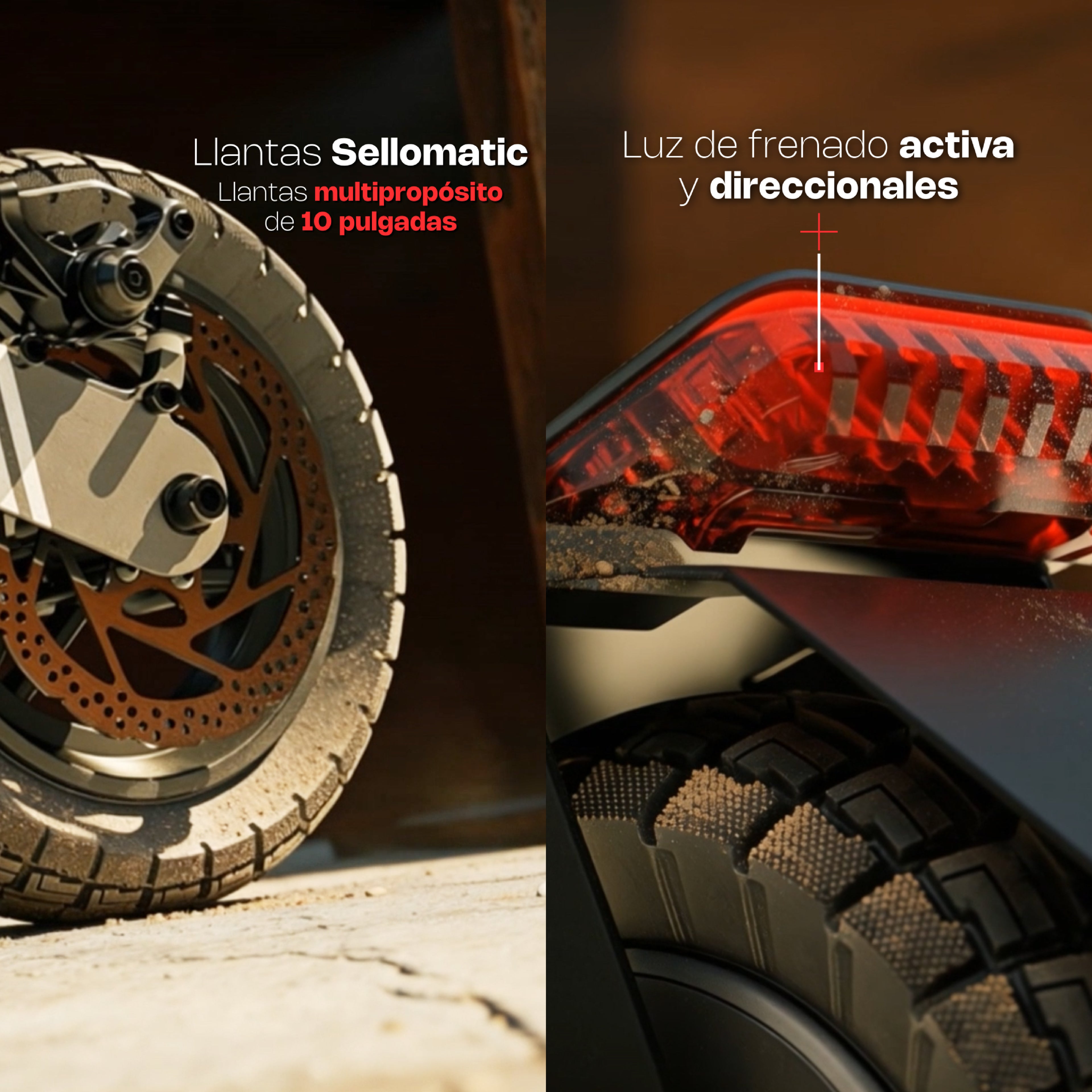 Scooter Eléctrico MINCA‎ ATS 400W