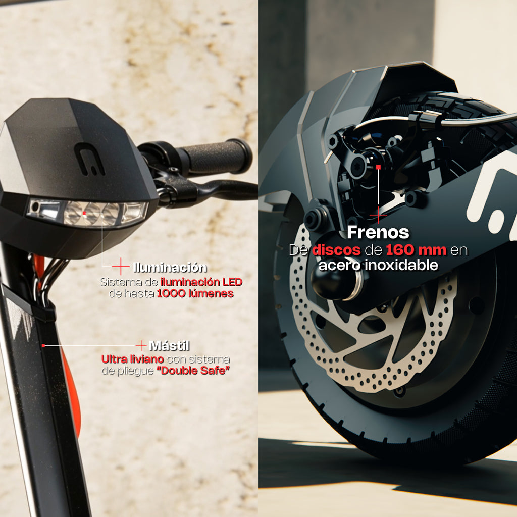 Scooter Eléctrico MINCA‎ ATS 700W