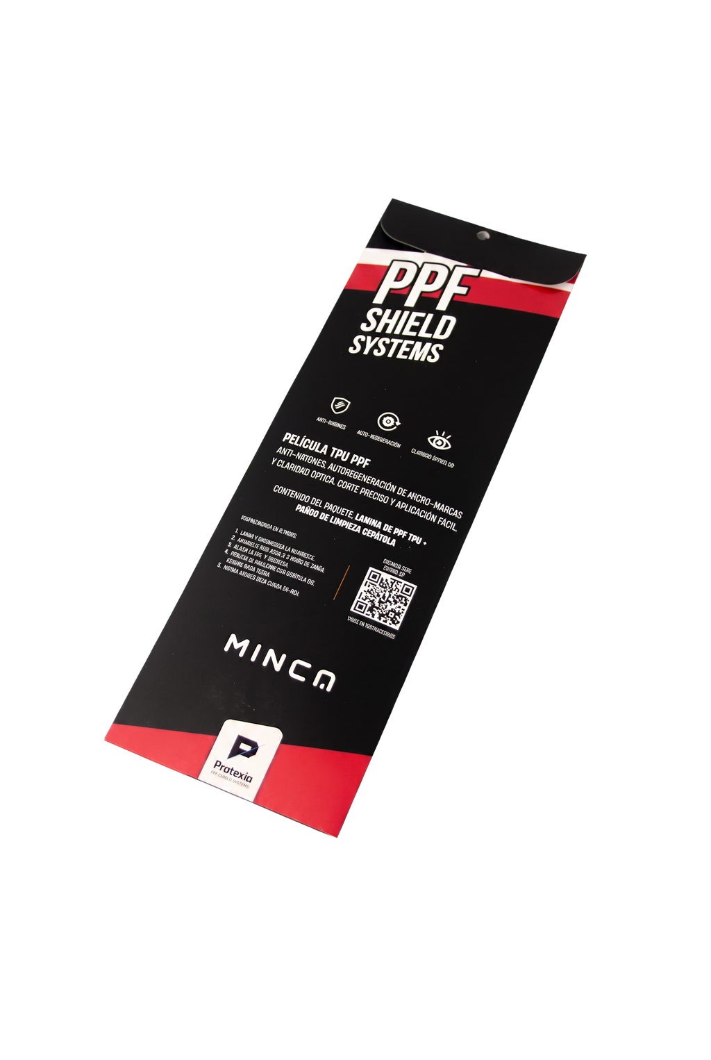 Protector de Pantalla PPF Shield para Patinetas Eléctricas y Moped Minca