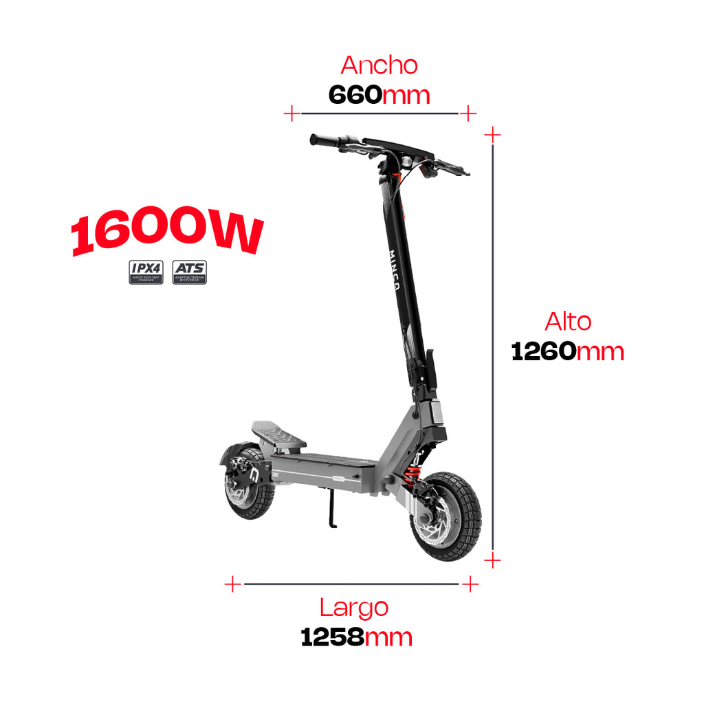 Scooter Eléctrico MINCA‎ ATS 1600W