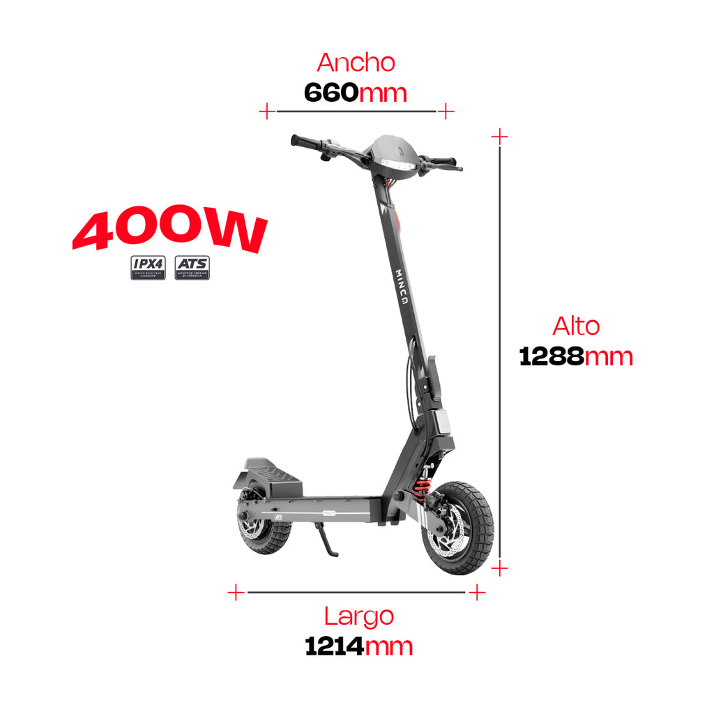 Scooter Eléctrico MINCA‎ ATS 400W