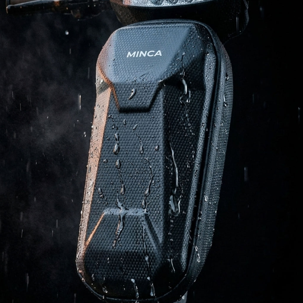 Combo Patineta Eléctrica Minca Core 1600 ATS + Maleta Gris Oscuro