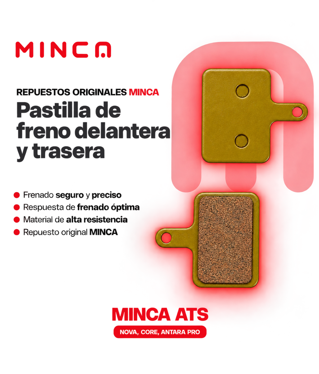 Pastillas de Freno Patineta Eléctrica ATS