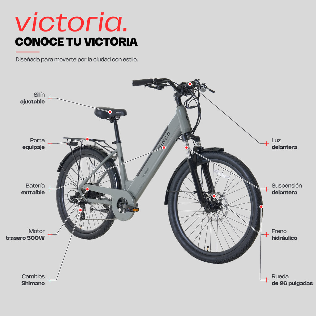 Bicicleta Eléctrica Minca Victoria